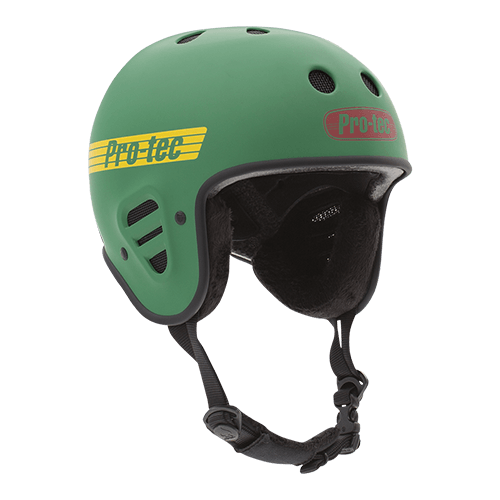 PRO-TEC FULL CUT SNOW / MATTE RASTA GREEN